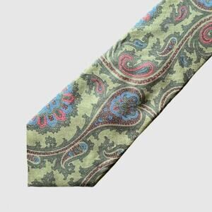 Faconnable Men’s Classic Paisley Silk Made in Italy Tie